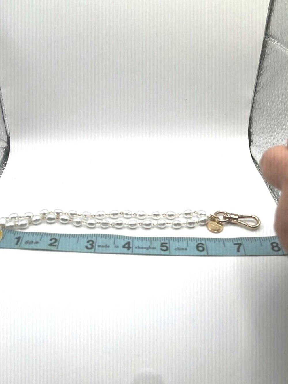Kate Spade Pearl Beaded Wristlet Strap – Like New - Picture 2 of 4